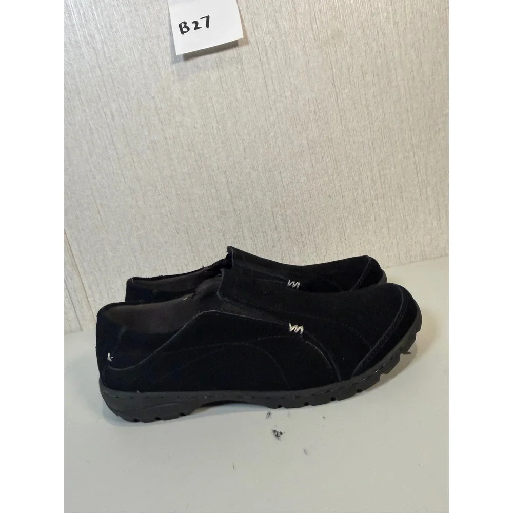 Dr. Scholls Women's Black Suede Leather Slip On Comfort‎ Loafers Size  8 Shoes
